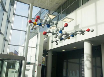 3D molecule Janssen Pharmaceutica