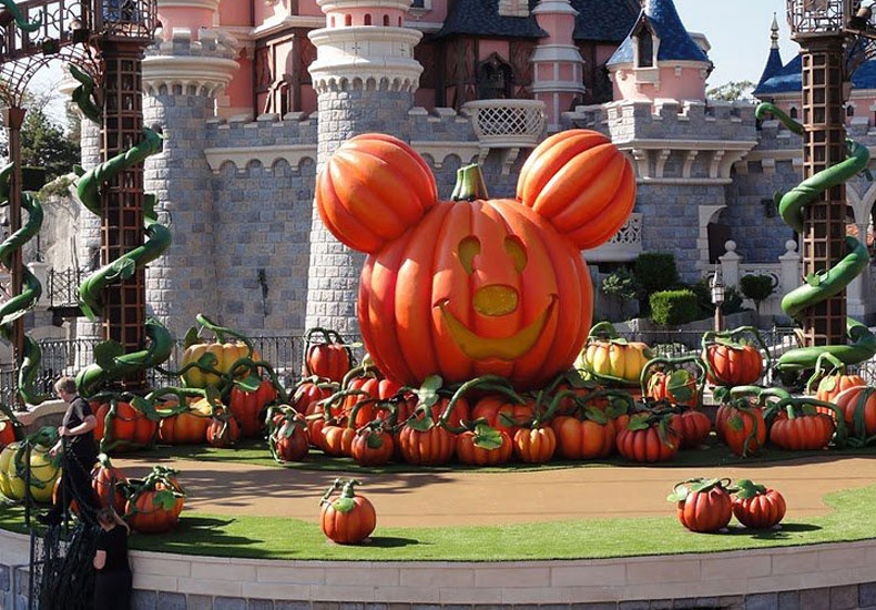 3D Art-Design polyester Disneyland Halloween